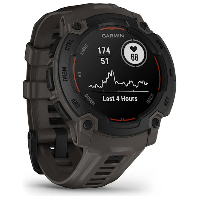 Garmin Instinct E, Orologio Smartwatch, GPS, Display 2,29 cm, Nero Antracite