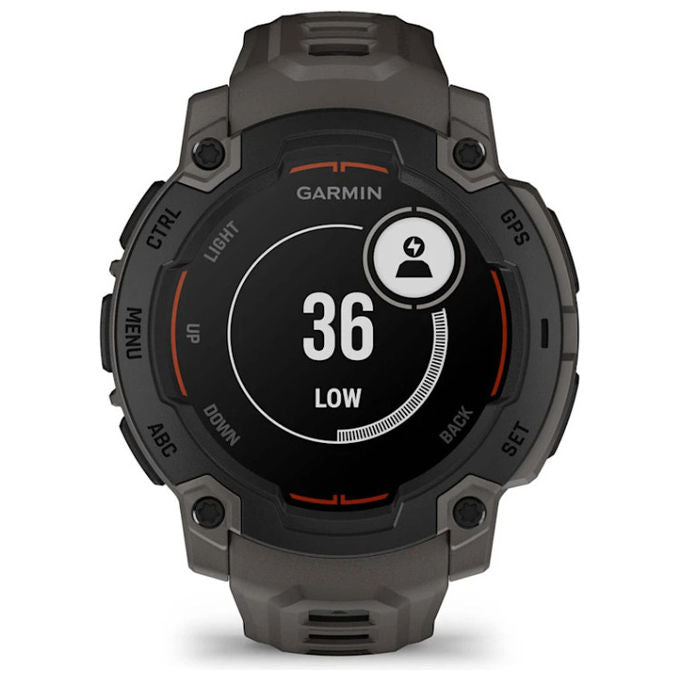 Garmin Instinct E, Orologio Smartwatch, GPS, Display 2,29 cm, Nero Antracite