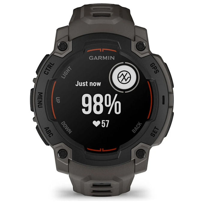 Garmin Instinct E, Orologio Smartwatch, GPS, Display 2,29 cm, Nero Antracite