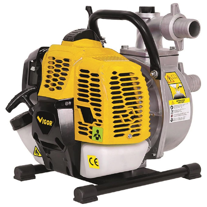 Vigor, Motopompa autoadescante, Prevalenza Max 35 m, Portata Max 250 l-min