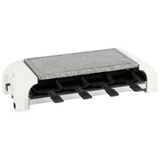 Stöckli, Set PizzaGrill, Per 8 Persone, Hot Stone, Bianco, Per Mini Pizza, Raclette e Grigliate