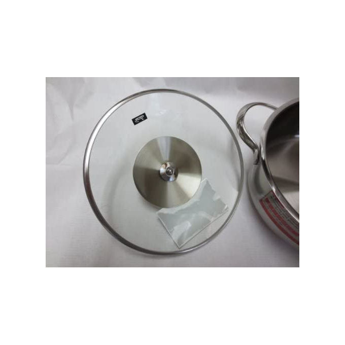 Fissler San Francisco Pentola Rostiera Acciaio 18-10 1.2 L 16 cm con Coperchio Vetro