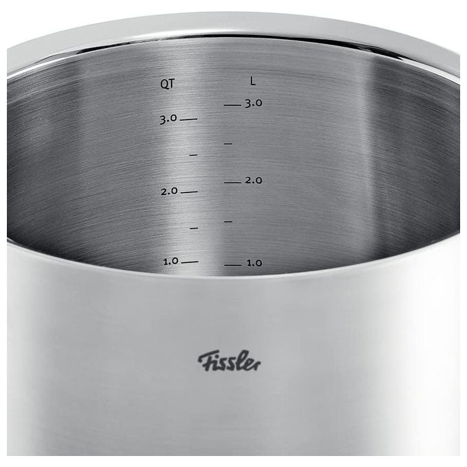 Fissler Pentola Bassa in Acciaio Inox 20 cm 2.6 Litri Original Profi Collection