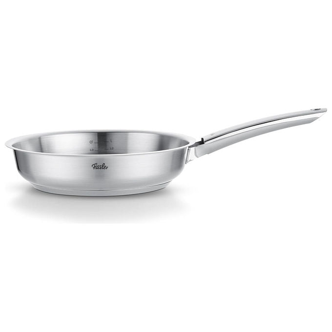 Fissler Padella 24 cm Pure Collection Acciaio Inox Made in Germany