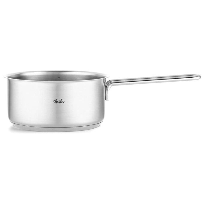 Fissler Casseruola in Acciaio Inox 16 cm 1.4 l con Coperchio in Vetro