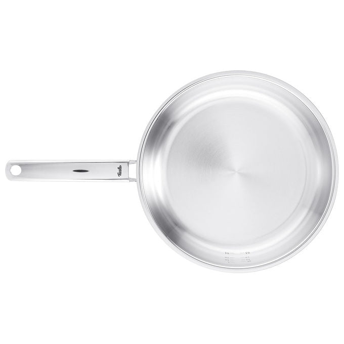 Fissler Padella Pure Collection 28 cm Acciaio Inox Argento
