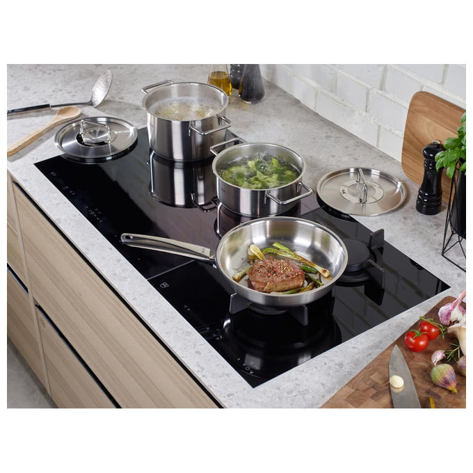 Fissler Padella Pure Collection 28 cm Acciaio Inox Argento