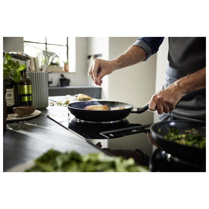 Fissler Padella Essential 26 cm Alluminio Rivestimento Ceramico Senza PFAS-PTFE Made in Germany