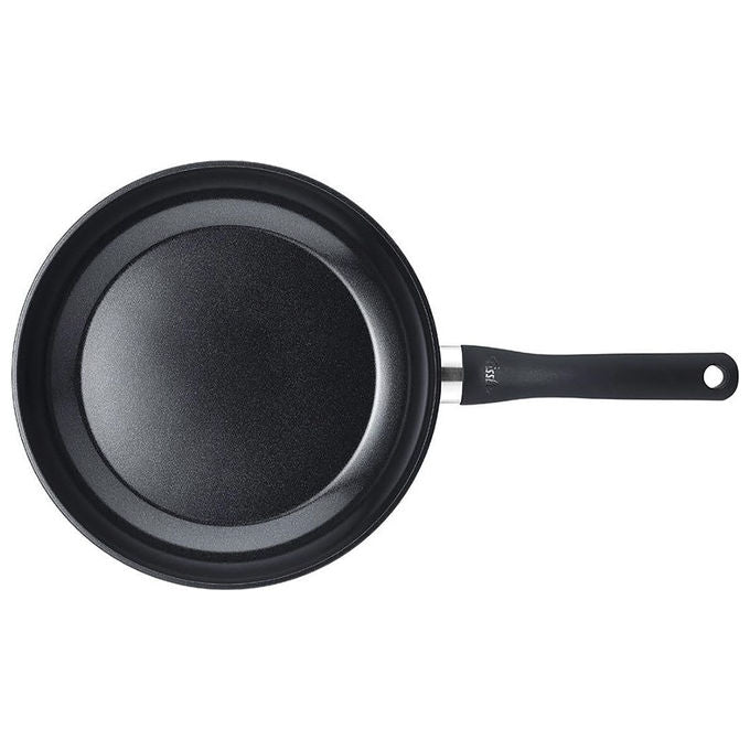 Fissler Padella Essential 28 cm Alluminio con Rivestimento Ceramico Nero Made in Germany