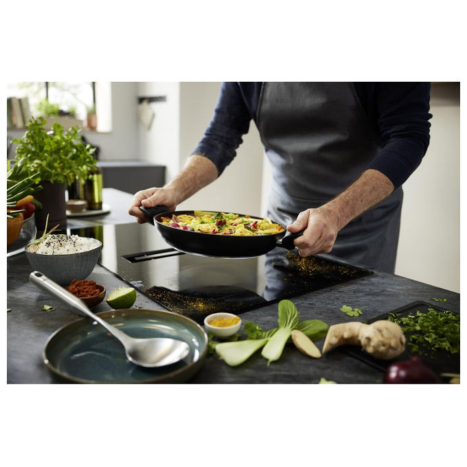 Fissler Essential Padella 28 cm Rivestimento Ceramico Alluminio Riciclato
