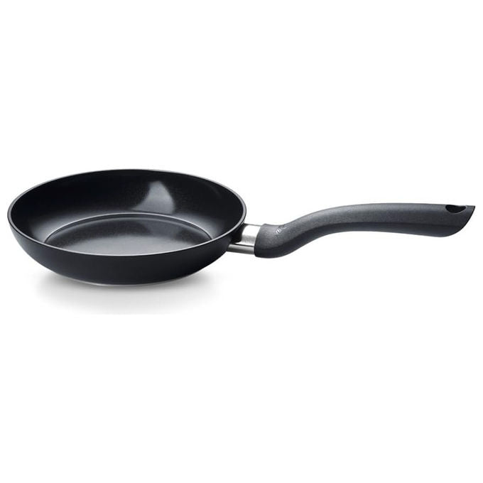Fissler Padella Essential 20 cm Alluminio Rivestimento Ceramico Nero Made in Germany