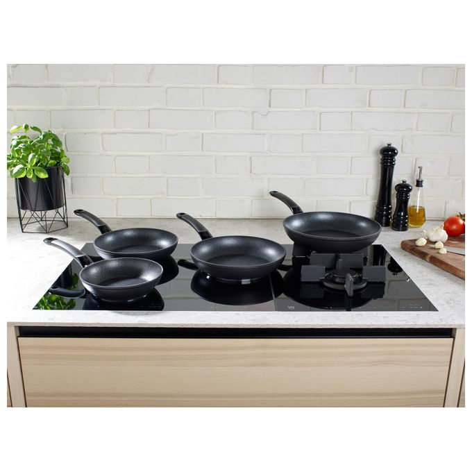 Masterpro Set 2 Padelle Adamant Classic 24 cm e 28 cm Antiaderente Induzione