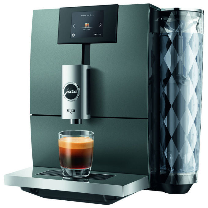 JURA ENA 5 Night Macchina Caffe' Automatica Inox EA 1.1L Macinino Integrato