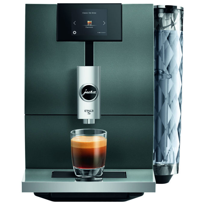 JURA ENA 5 Night Macchina Caffe' Automatica Inox EA 1.1L Macinino Integrato