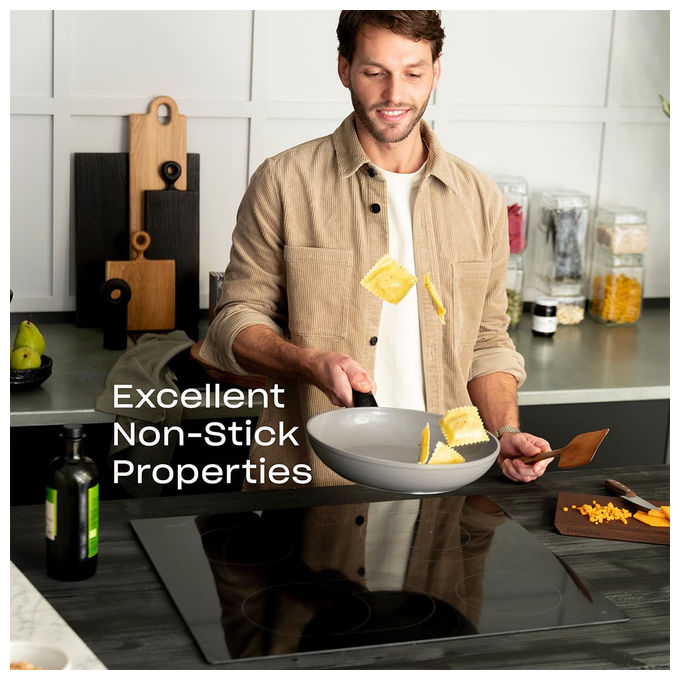 Fissler, Padella, Ceratal Classic, 28 cm, Alluminio con Rivestimento Ceramico, Adatta a Induzione