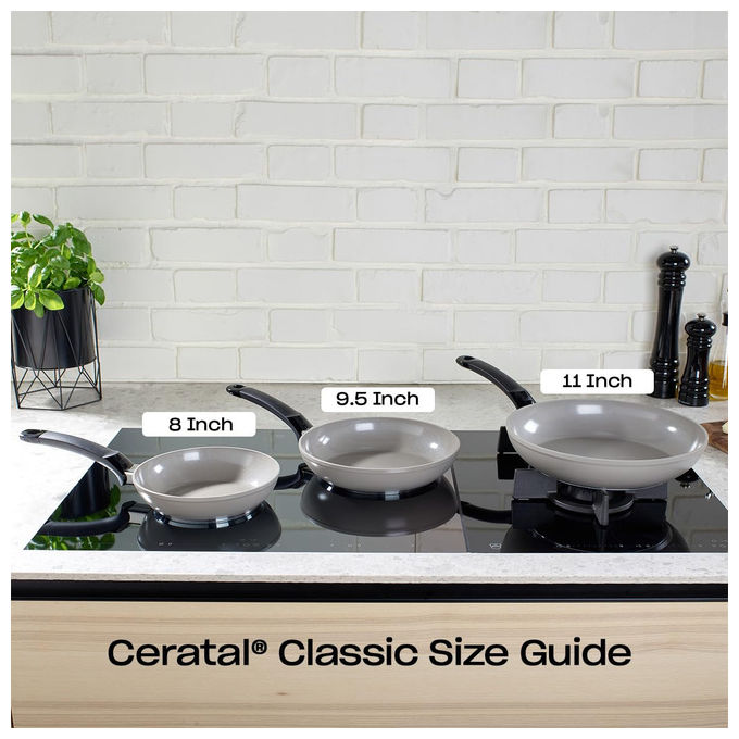 Fissler, Padella, Ceratal Classic, 28 cm, Alluminio con Rivestimento Ceramico, Adatta a Induzione