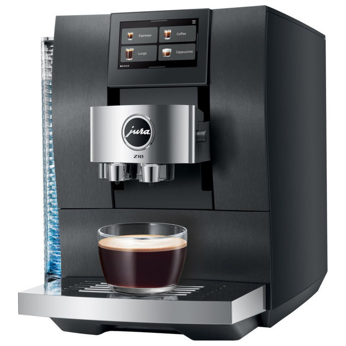 JURA Macchina da Caffe' Automatica Z10 Aluminium Black Display Touch 4.3 WiFi 51 Bevande