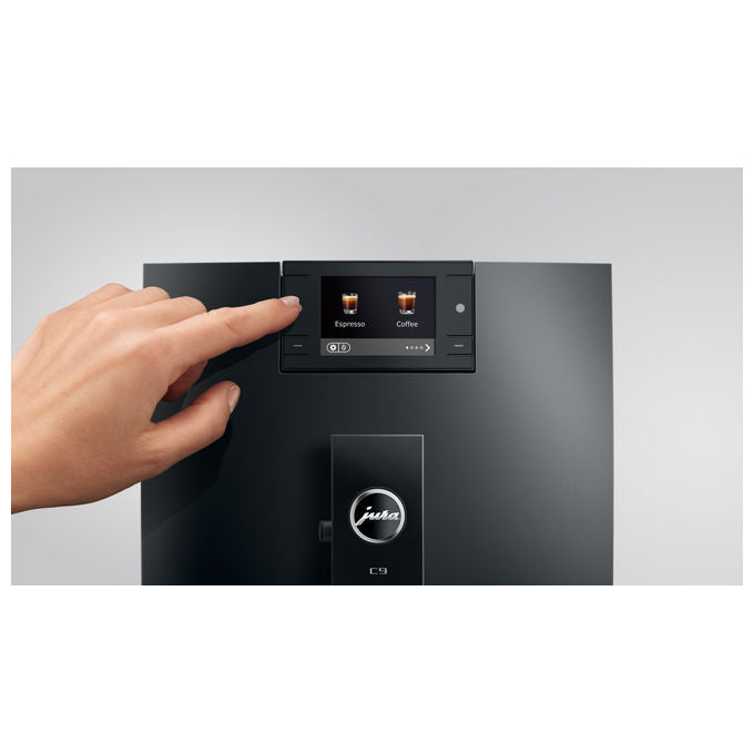 Jura 15753 C9 Macchina da caffe' Automatica 1,6 L 15 bar 1450 W 17 Bevande Wi-Fi Display Colori 2.8'' colore Nero
