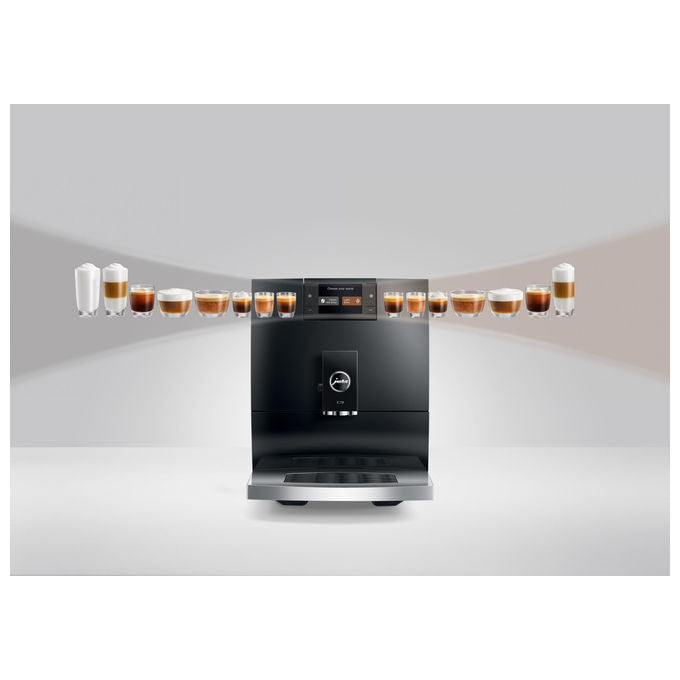 Jura 15753 C9 Macchina da caffe' Automatica 1,6 L 15 bar 1450 W 17 Bevande Wi-Fi Display Colori 2.8'' colore Nero