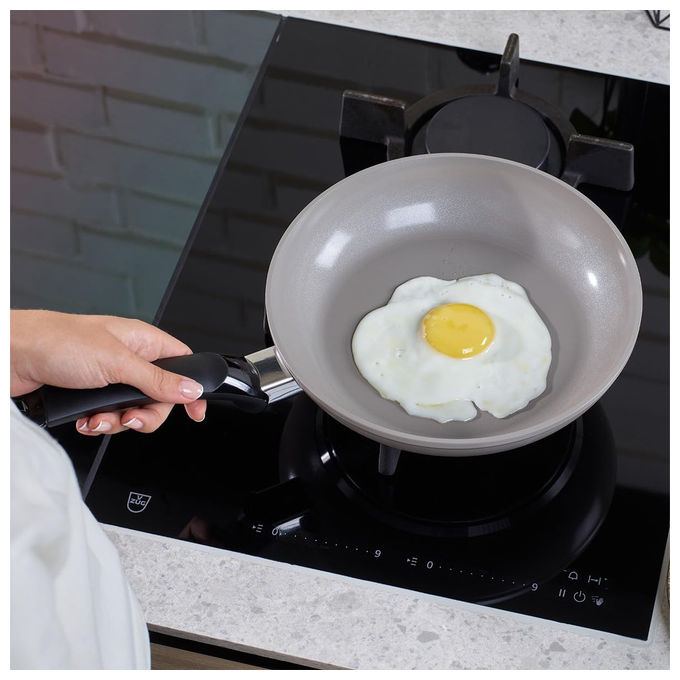 Fissler, Padella, Ceratal Classic, Alluminio, Rivestimento Ceramica, Ø 20 cm, Induzione