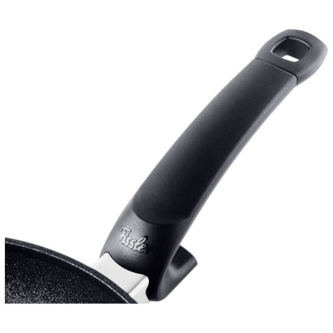 Fissler Padella Adamant Comfort 26 cm Alluminio Sigillata Antiaderente Antigraffio Induzione Nero
