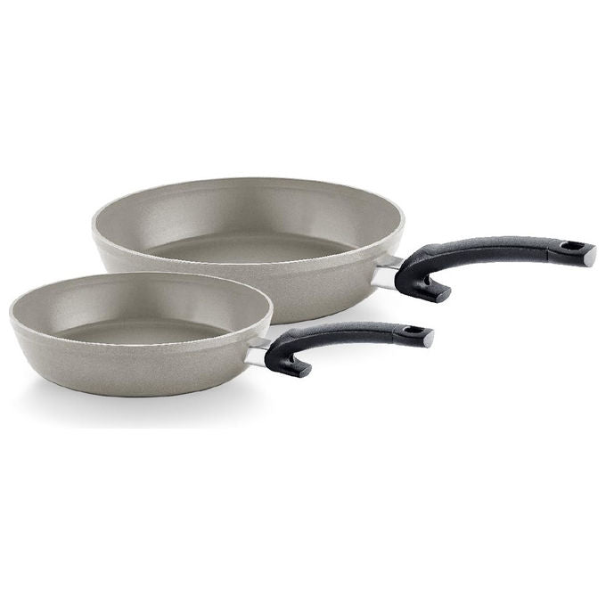 Fissler Set 2 Padelle Ceratal Comfort 28 e 24 cm Rivestimento Antiaderente Made in Germany
