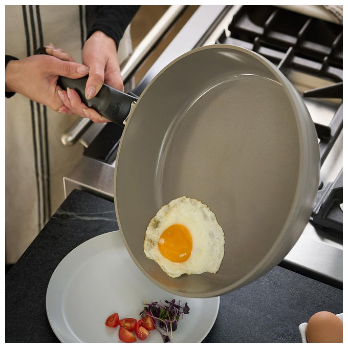 Fissler Set 2 Padelle Ceratal Comfort 28 e 24 cm Rivestimento Antiaderente Made in Germany