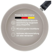 Fissler Padella Ceratal Comfort 20 cm Alluminio Rivestimento Ceramico Grigio