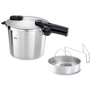 Fissler Pentola a Pressione Vitaquick Grande 6 L 22 cm Acciaio Inox Induzione Made in Germany