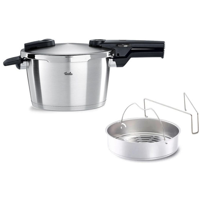 Fissler Pentola a Pressione Vitaquick Grande 4.5 L 22 cm Acciaio Inox
