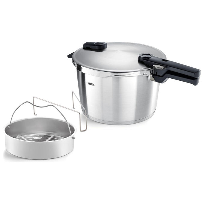 Fissler Vitaquick, Pentola a Pressione, 8 L, Diametro 26 cm, Acciaio Inox, Induzione