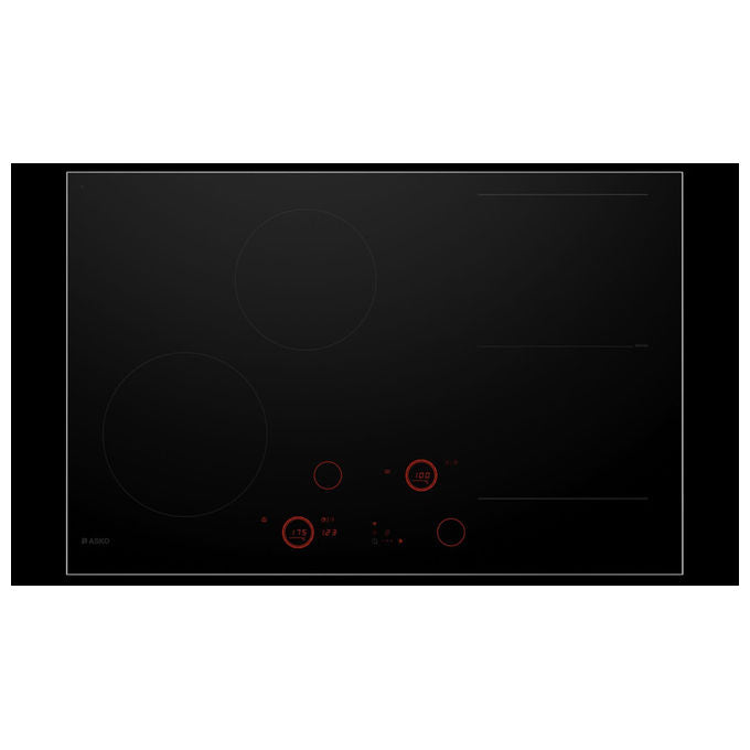 ASKO Piano Cottura a Induzione 80 cm Nero da Incasso 4 Fornelli