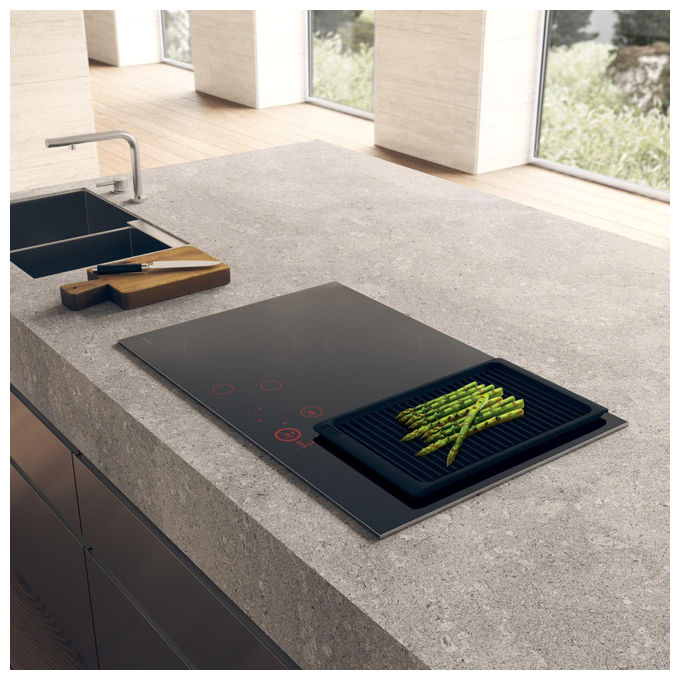 ASKO Piano Cottura a Induzione 80 cm Nero da Incasso 4 Fornelli