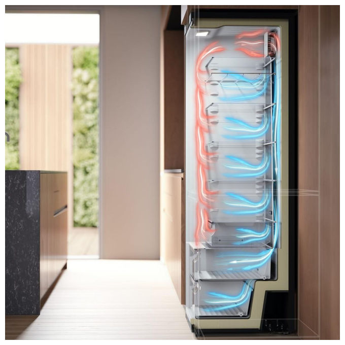 Asko R23841W Frigorifero Libera Installazione 384 L Bianco