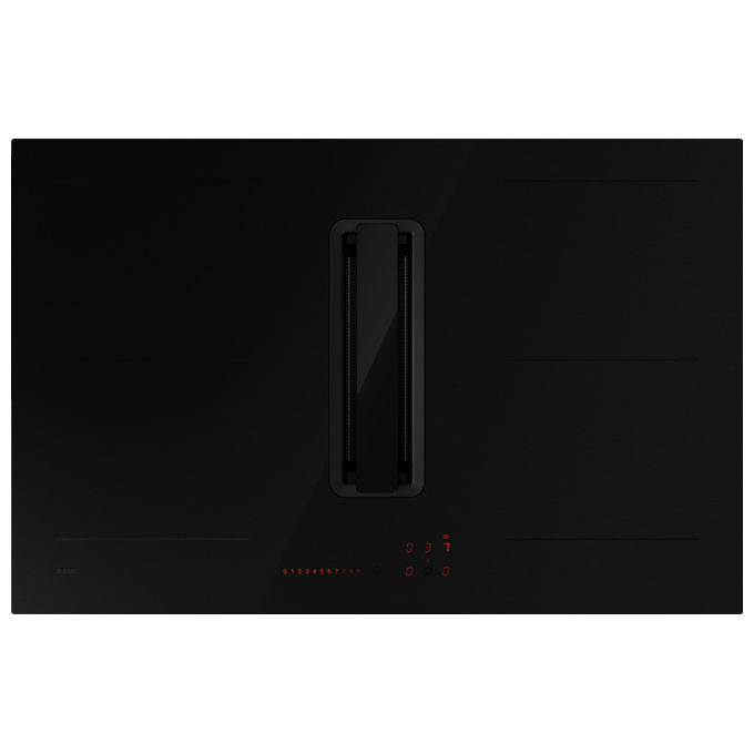 ASKO Elements HIH 3843 FM1 Piano a Induzione con Cappa Integrata 80 cm Nero