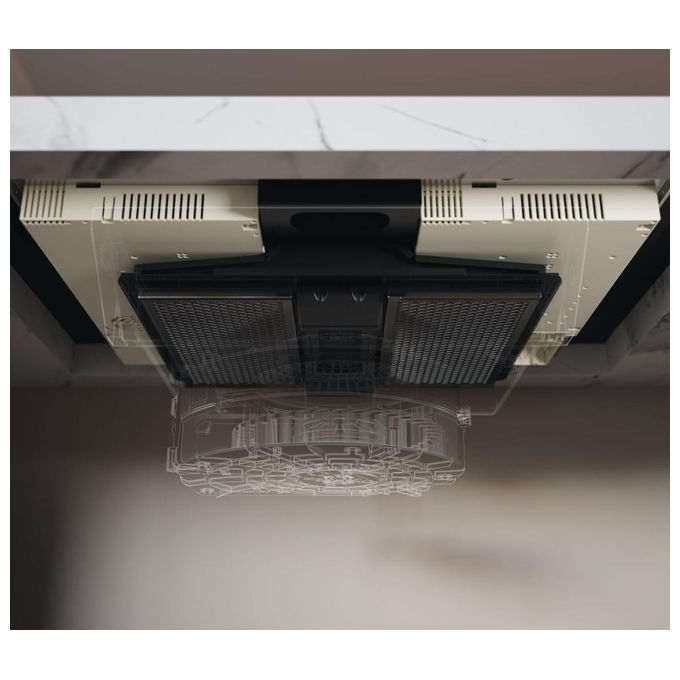 ASKO Elements HIH 3843 FM1 Piano a Induzione con Cappa Integrata 80 cm Nero