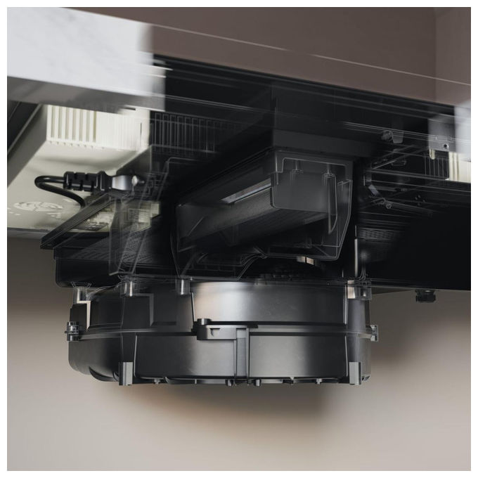 ASKO Elements HIH 3843 FM1 Piano a Induzione con Cappa Integrata 80 cm Nero