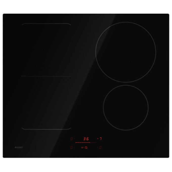 Asko, Piano Cottura a Induzione, 60 cm, 4 Zone, Nero, HI2642FBG1