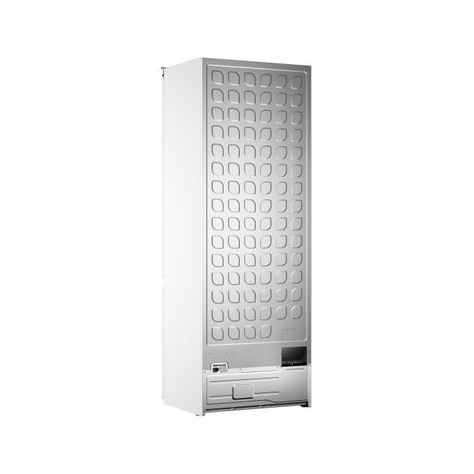 Asko frigorifero combinato RBC297SND1, 371 L, no frost, classe D, 35 dB, display LED touch, Bianco, 194 cm