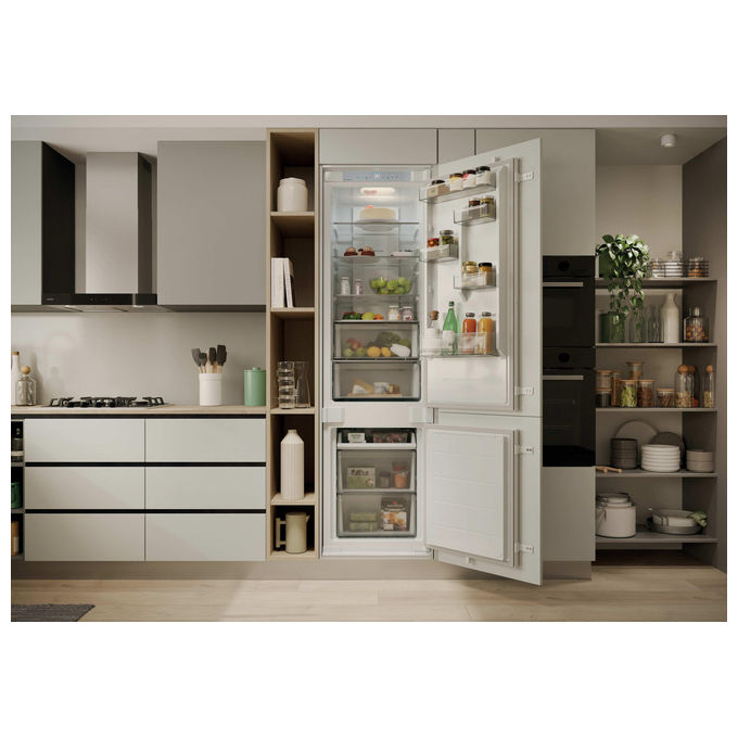 Hoover HONBQT3519EW Frigorifero Combinato da Incasso 284 L 193,5 cm Classe E 35 dB Total No Frost Wi-Fi colore Bianco