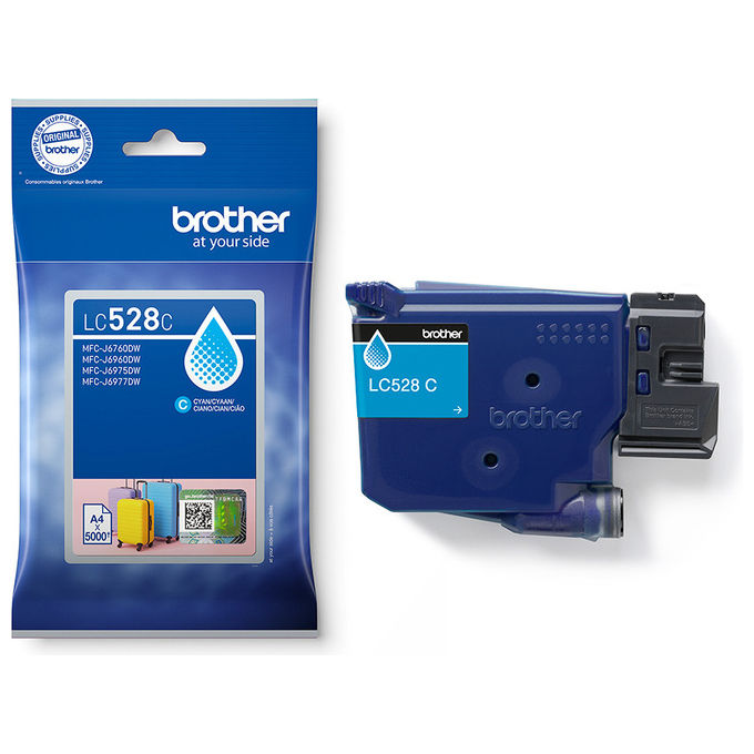 Brother Cartuccia inchiostro ciano LC528C Originale 5000 pagine
