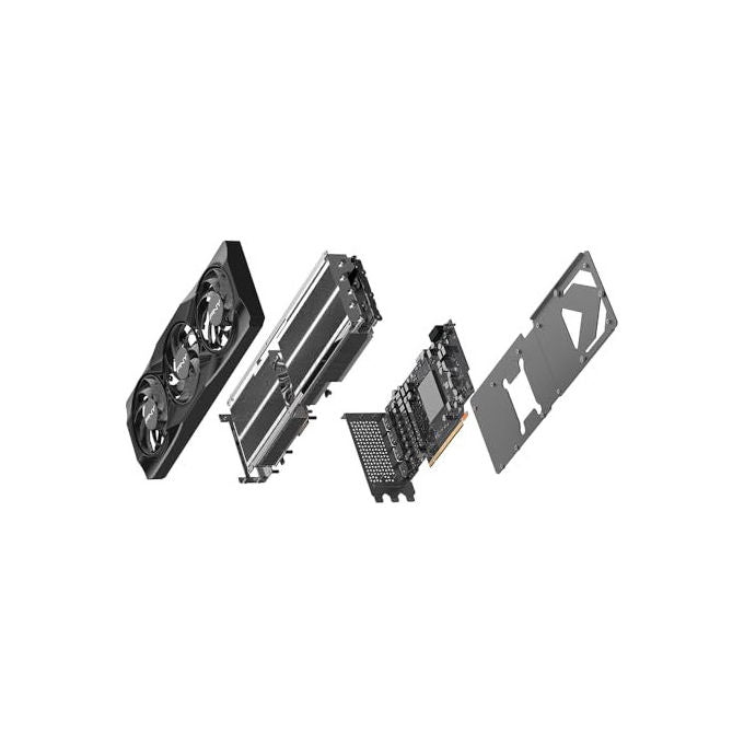 PNY GeForce RTX 5070 Ti, Scheda Grafica 16GB GDDR7, OC Tripla Ventola, DLSS 4