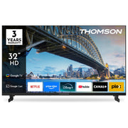 Thomson 32HG2S15 Smart TV LED 32'' HD Ready Google TV Wi-Fi Bluetooth DVB-T2 HDR10 colore Bianco