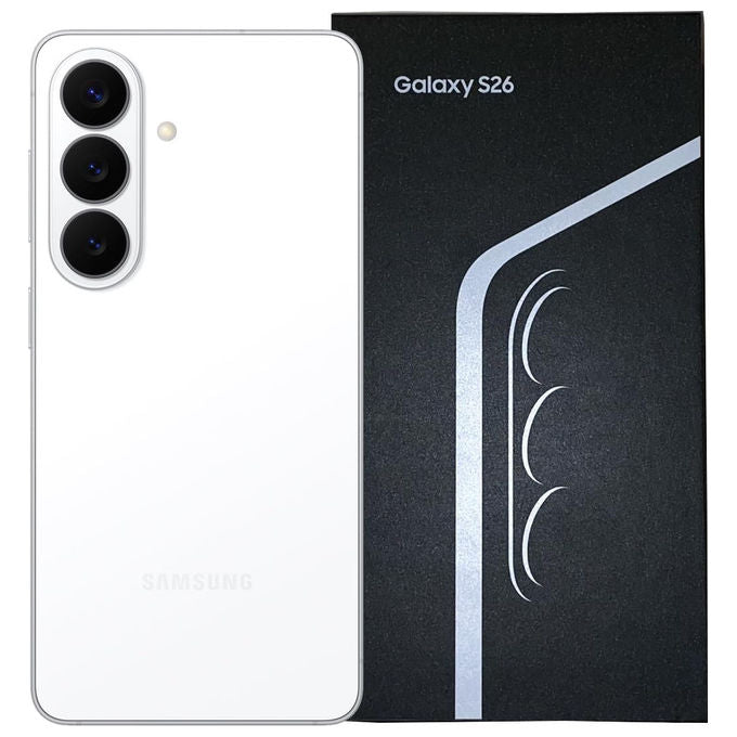 Samsung, Galaxy S26, 512 GB, Display 6.3'' Dynamic AMOLED 2X, 5G, Dual-SIM, Bianco