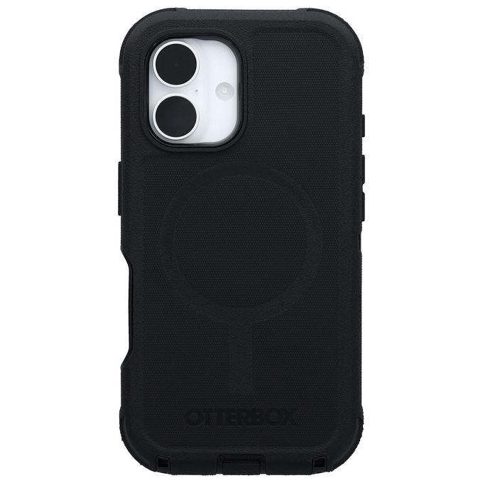Otterbox Cover Defender Series MagSafe per iPhone 16 Antiurto Nero