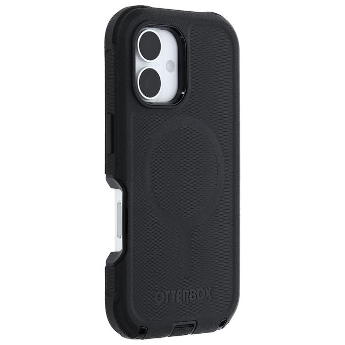 Otterbox Cover Defender Series MagSafe per iPhone 16 Antiurto Nero