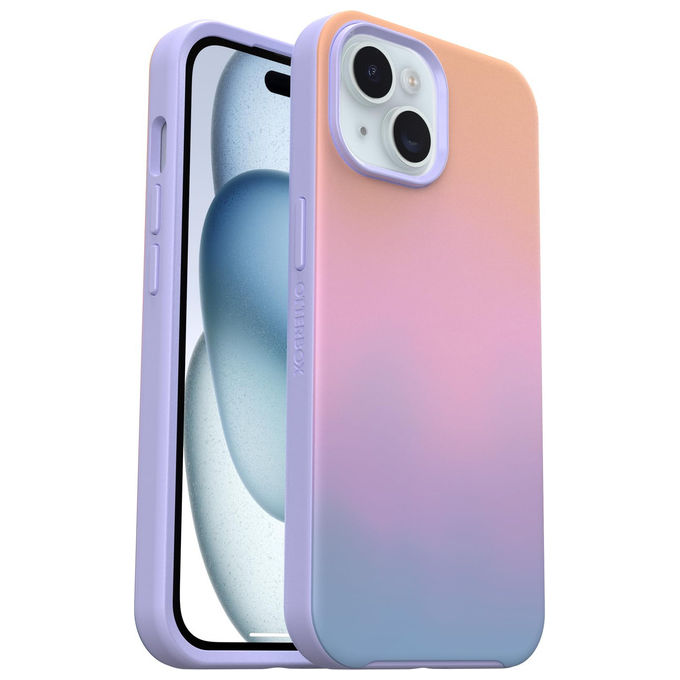 OtterBox 77-93399 Symmetry Custodia MagSafe iPhone 17e 16e 15 14 13 protezione MIL-STD-810G colore Ombre