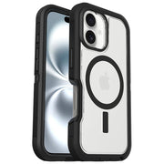 Otterbox Cover iPhone 16 Defender Series XT MagSafe Resistente a Shock Trasparente-Nero