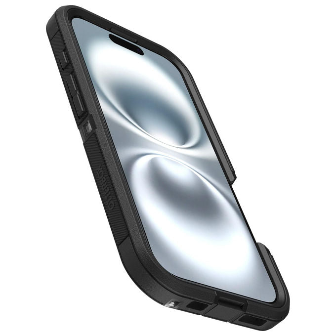 Otterbox Cover iPhone 16 Defender Series XT MagSafe Resistente a Shock Trasparente-Nero