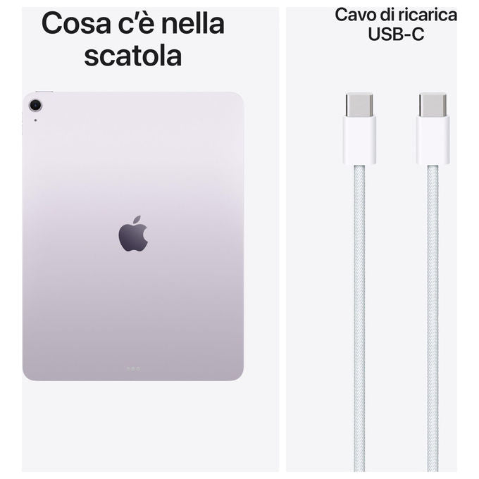 Apple iPad Air 13'' Display Liquid Retina 128GB Wi-Fi 7 Viola